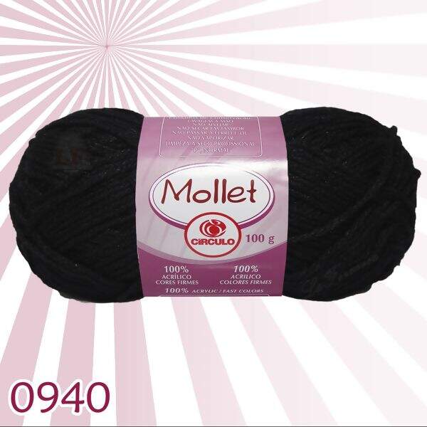 Lã Círculo Mollet - 100g (200m) 