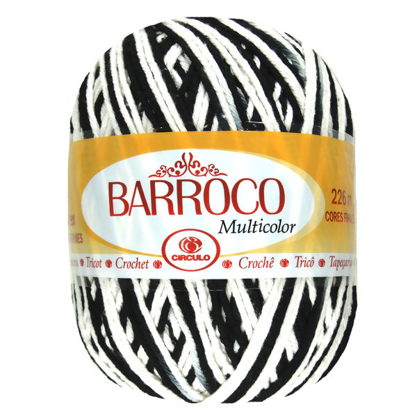 Barbante Barroco Multicolor (200g/226m)