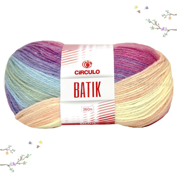 Lã Círculo Batik - 100g(360m)