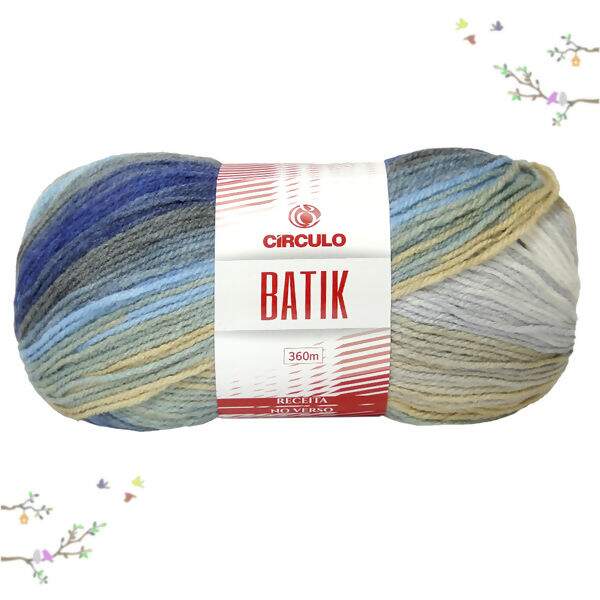Lã Círculo Batik - 100g(360m)