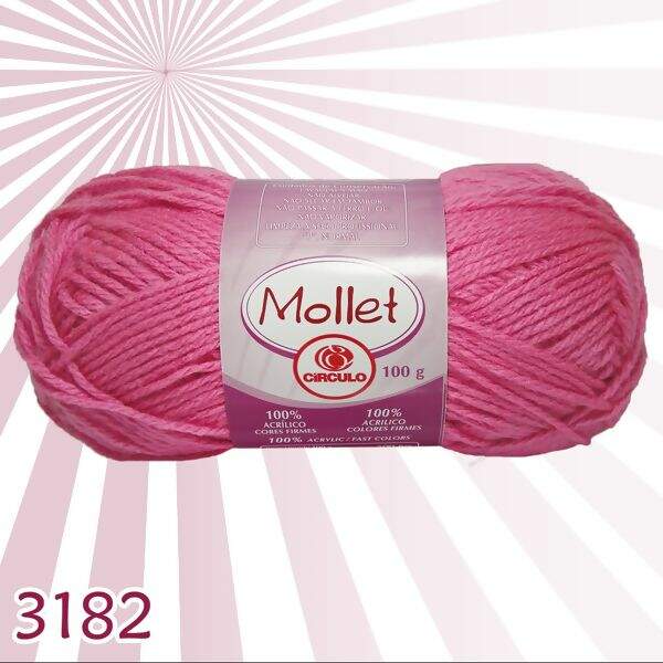 Lã Círculo Mollet - 100g (200m) 
