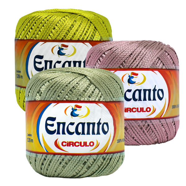 Encanto Yarn By Circulo - 100% Viscosa (paquete De 1 Bola) - 3.5 Onzas, 140 Yardas - Peinado Ligero (8473