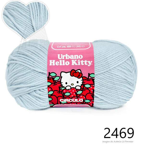 Fio Círculo Urbano Hello Kitty - 100g(220m)