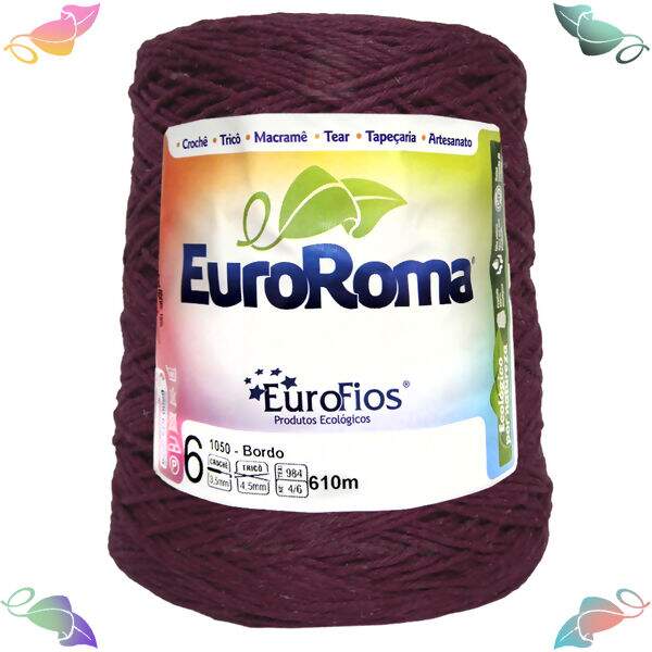 Barbante EuroRoma Colorido 6 - 610m (600g)