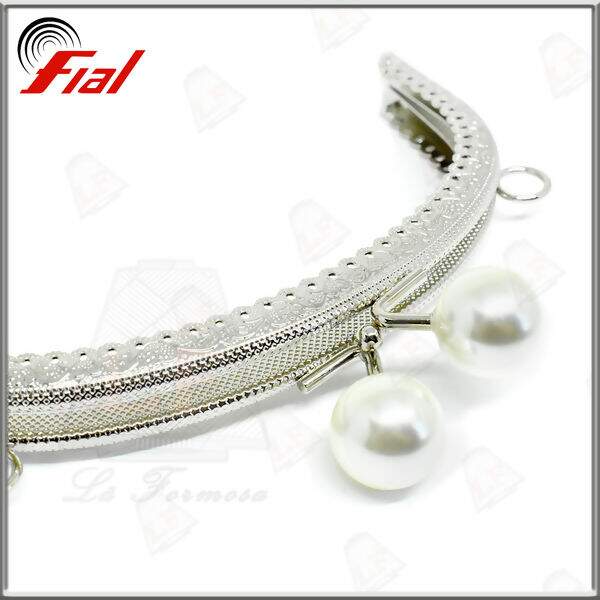 Fial - Fecho de Bolsa 16,5cm (Prata) 