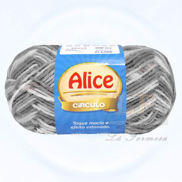 Lã Círculo Alice - 100g (200m)
