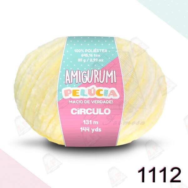 Fio Círculo Amigurumi Pelúcia 85g(131m)