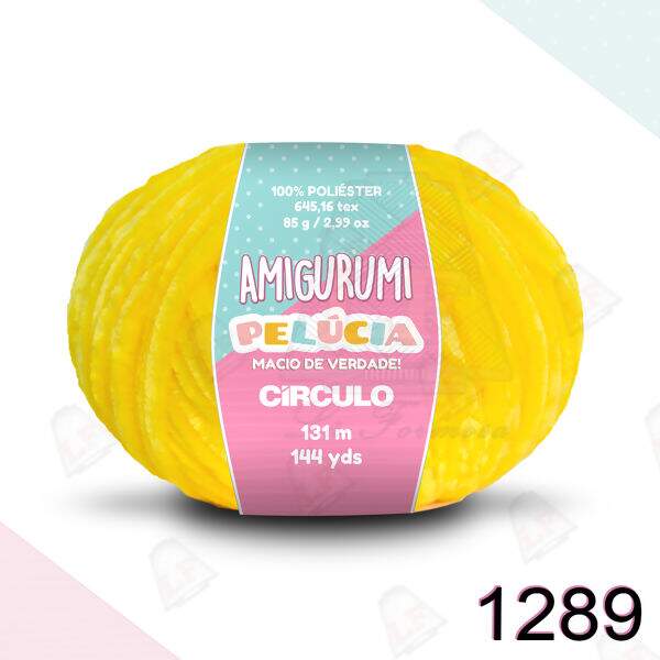 Fio Círculo Amigurumi Pelúcia 85g(131m)