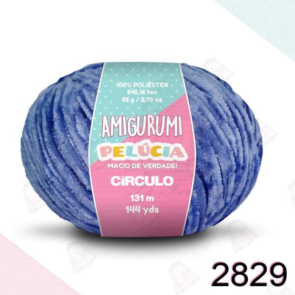 Fio Círculo Amigurumi Pelúcia 85g(131m)