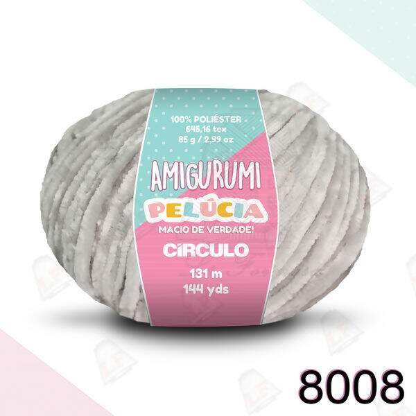Fio Círculo Amigurumi Pelúcia 85g(131m)