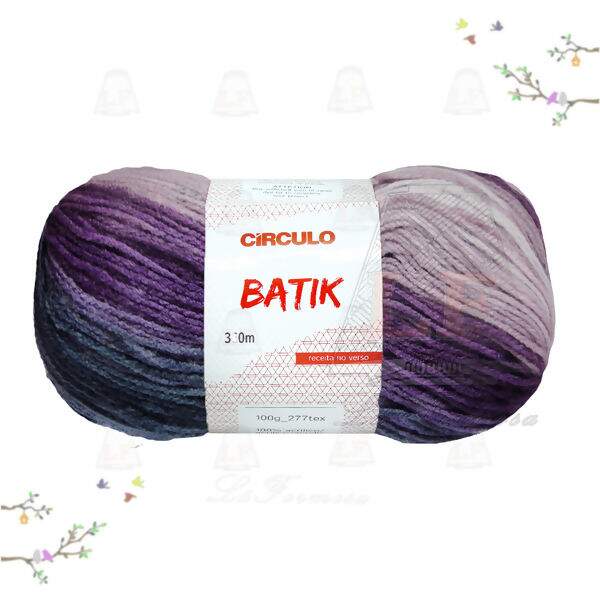 Lã Círculo Batik - 100g(360m)