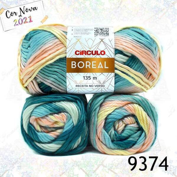 Lã Círculo Boreal - 100g(135m)