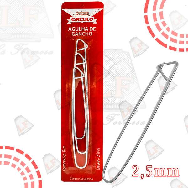 Círculo - Kit Agulha de Gancho 2,5mm