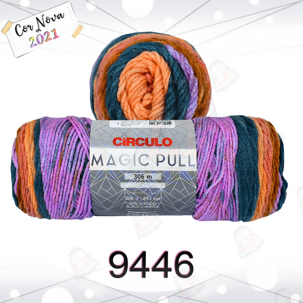 Lã Círculo Magic Pull 200g(306m)