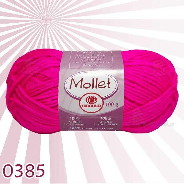 Lã Círculo Mollet - 100g (200m)