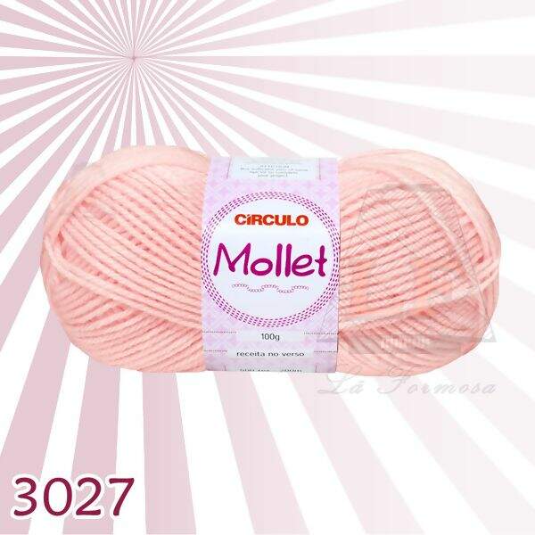 Lã Círculo Mollet - 100g (200m) 