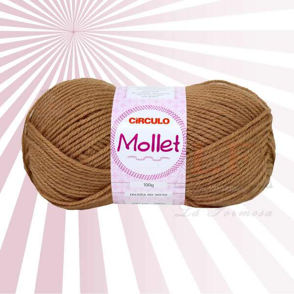 Lã Círculo Mollet - 100g (200m) 