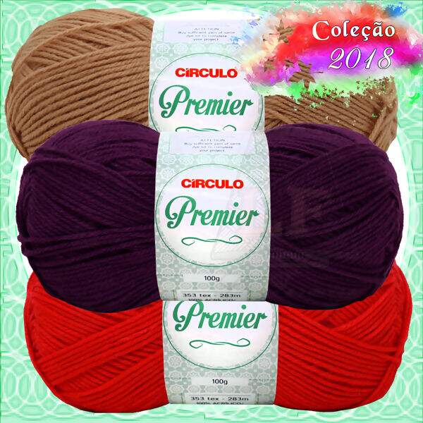 Lã Círculo Premier - 100g(283m)