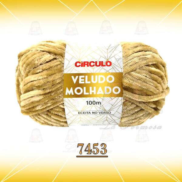 Lã Círculo Veludo Molhado 100g(100m)