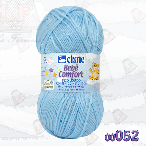 Lã Cisne Bebê Comfort - 100g(330m)