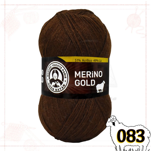 Madame Tricote: Merino Gold - 100g (400m)