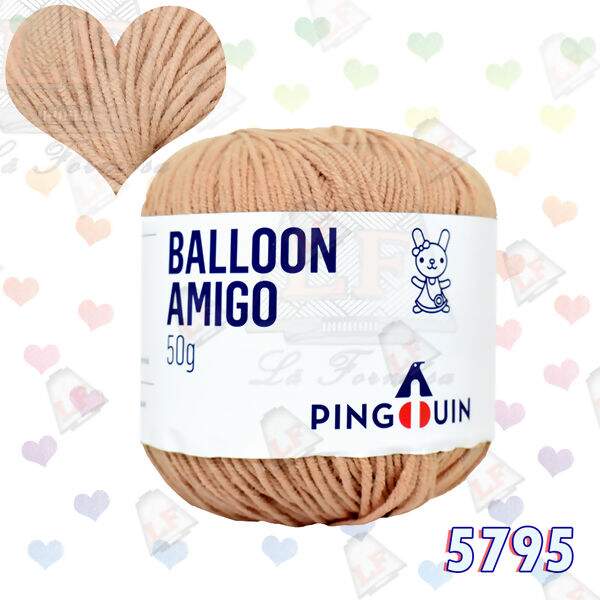 Fio Pingouin Balloon Amigo - 50g(150m)