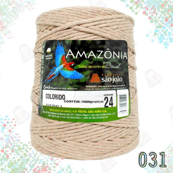 Barbante São João - Amazônia 24 Fios