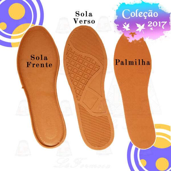 Sola para chinelo de crochê clearance
