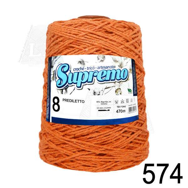Barbante Supremo Prediletto Cores nº8 (470m)