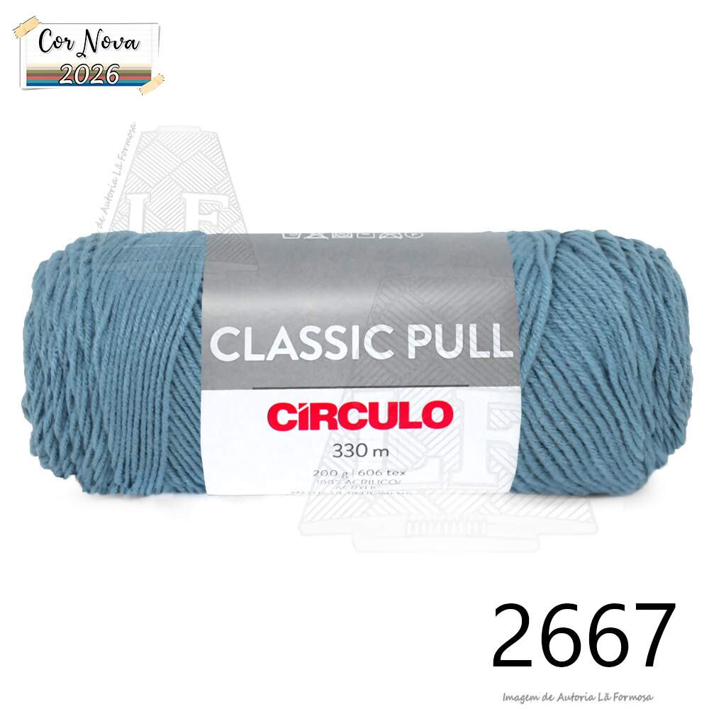 Lã Círculo Classic Pull - 200g(330m)