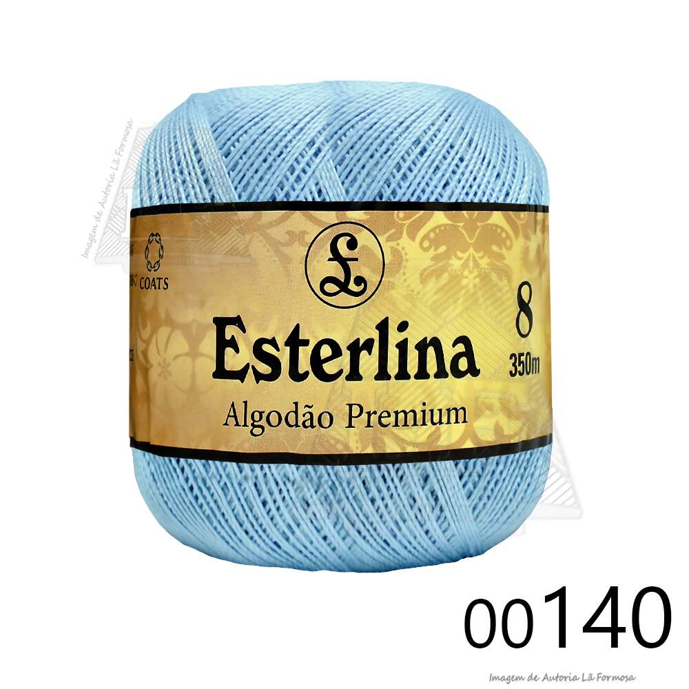 Linha Coats Esterlina nº8 - 350m