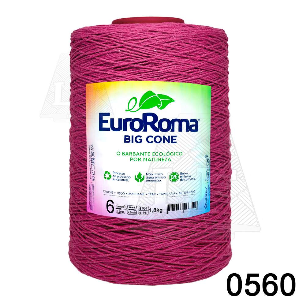 Barbante EuroRoma Big cores nº 6 (1.8 kg)