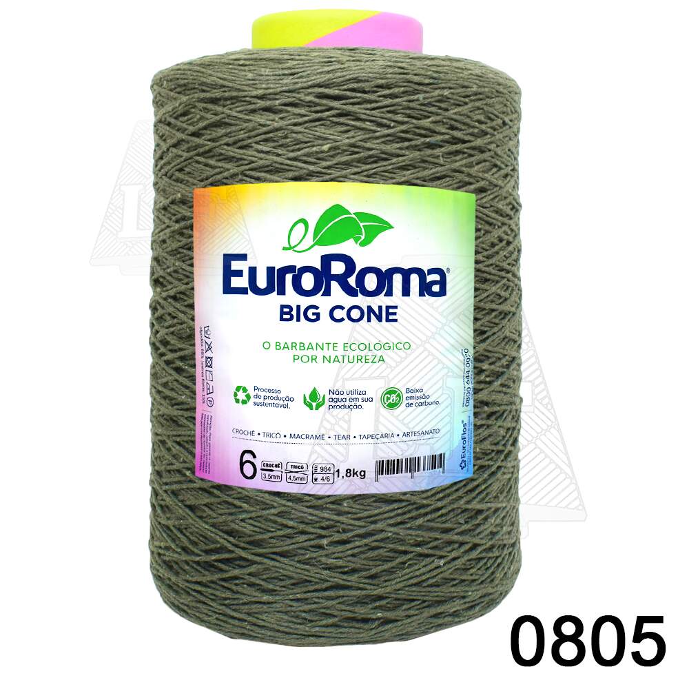 Barbante EuroRoma Big cores nº 6 (1.8 kg)