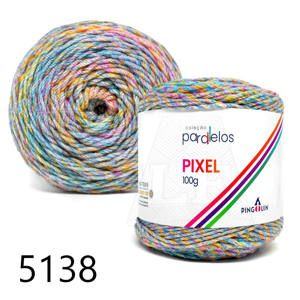 Lã Pingouin Pixel - 100g(254m)