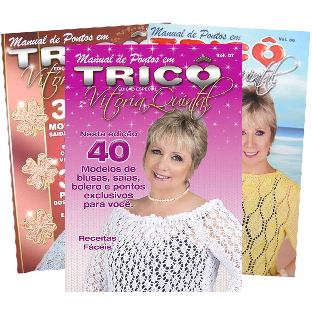 vqmpcor revista vitória quintal manual de pontos em tricô lã formosa