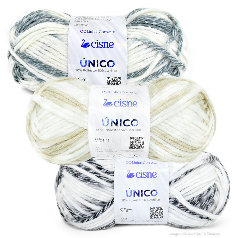 Lã Cisne Único 100g(95m)