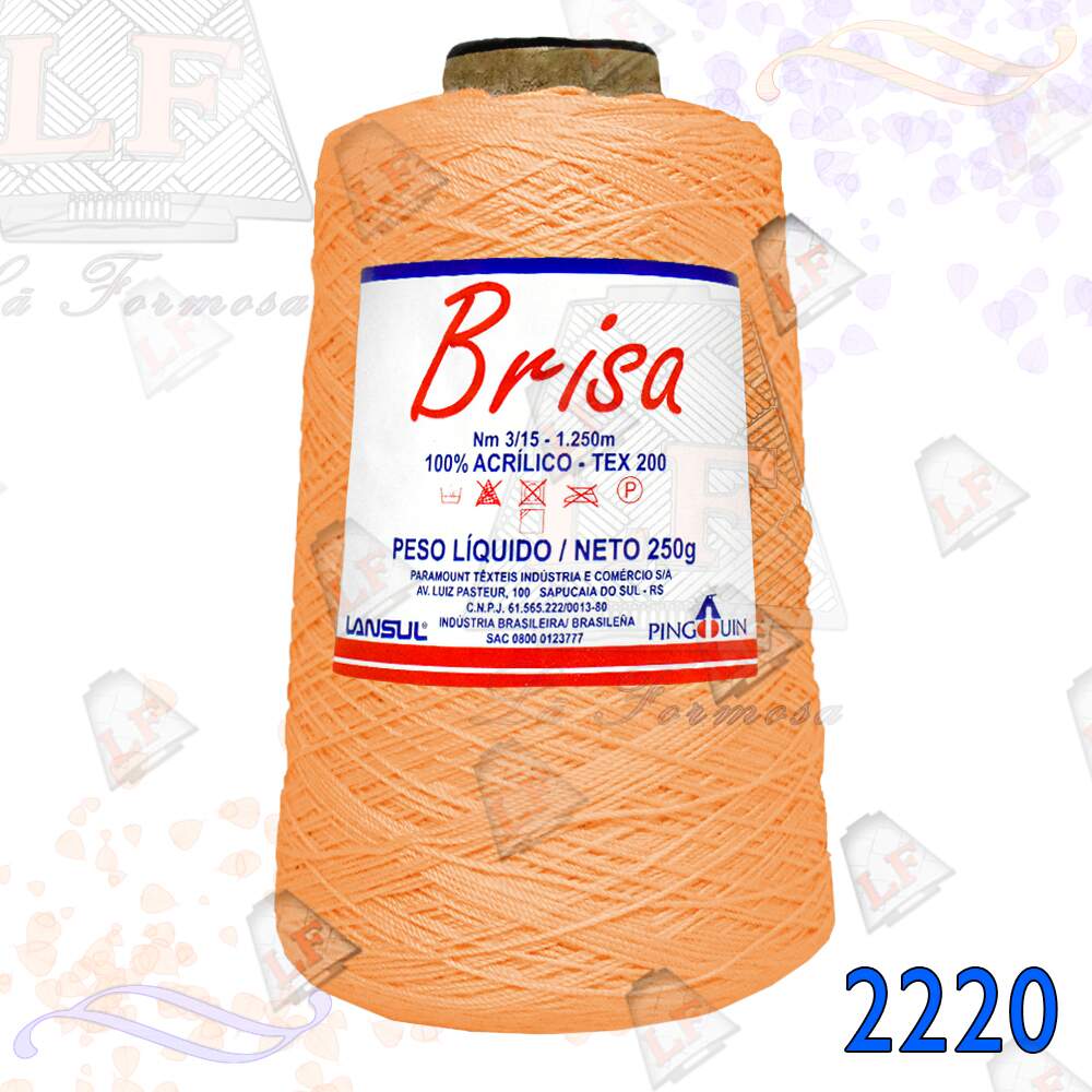 【すし】Lina osterman Linha Pingouin Brisa - 250g(1250m)