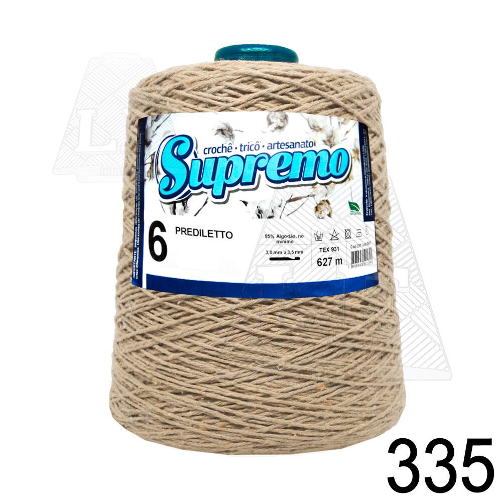 Barbante Supremo Prediletto Cores nº6 (627m)