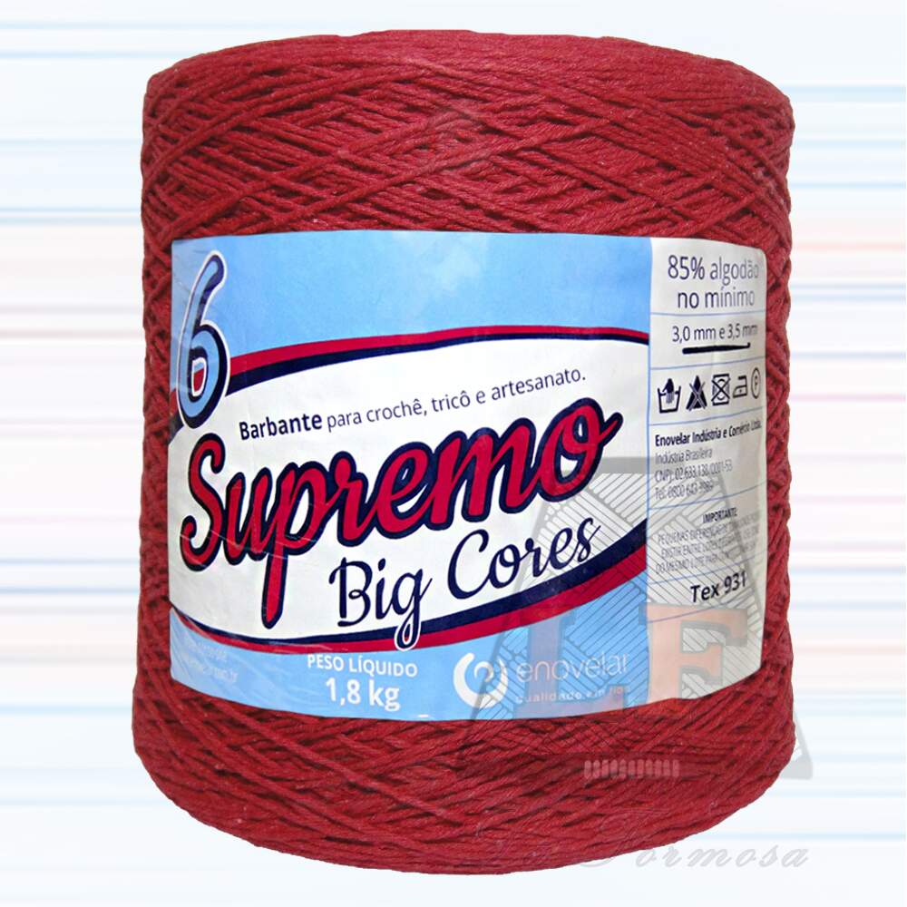 Barbante Supremo Big Cores nº6 - 1800g