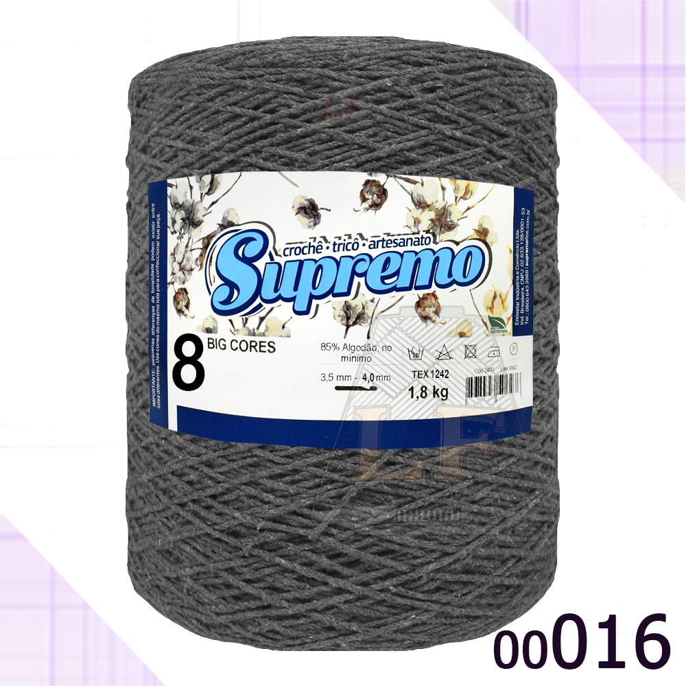 Barbante Supremo Big Cores nº8 - 1800 g