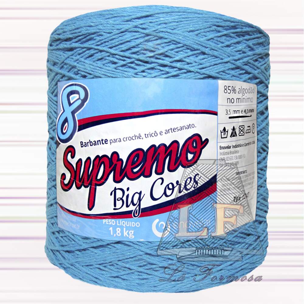 Barbante Supremo Big Cores nº8 - 1800 g