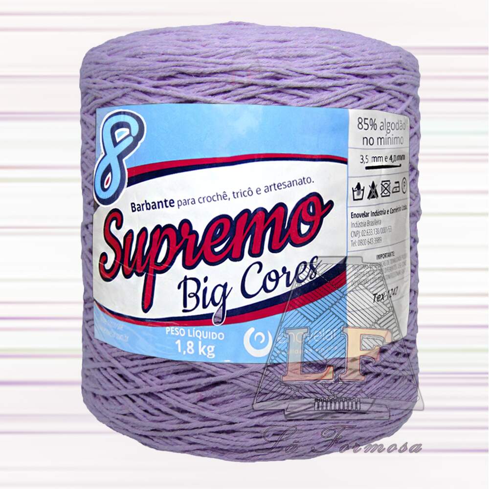 Barbante Supremo Big Cores nº8 - 1800 g