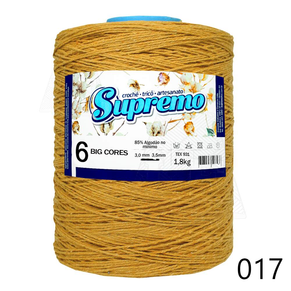 Barbante Supremo Big Cores nº6 - 1800g