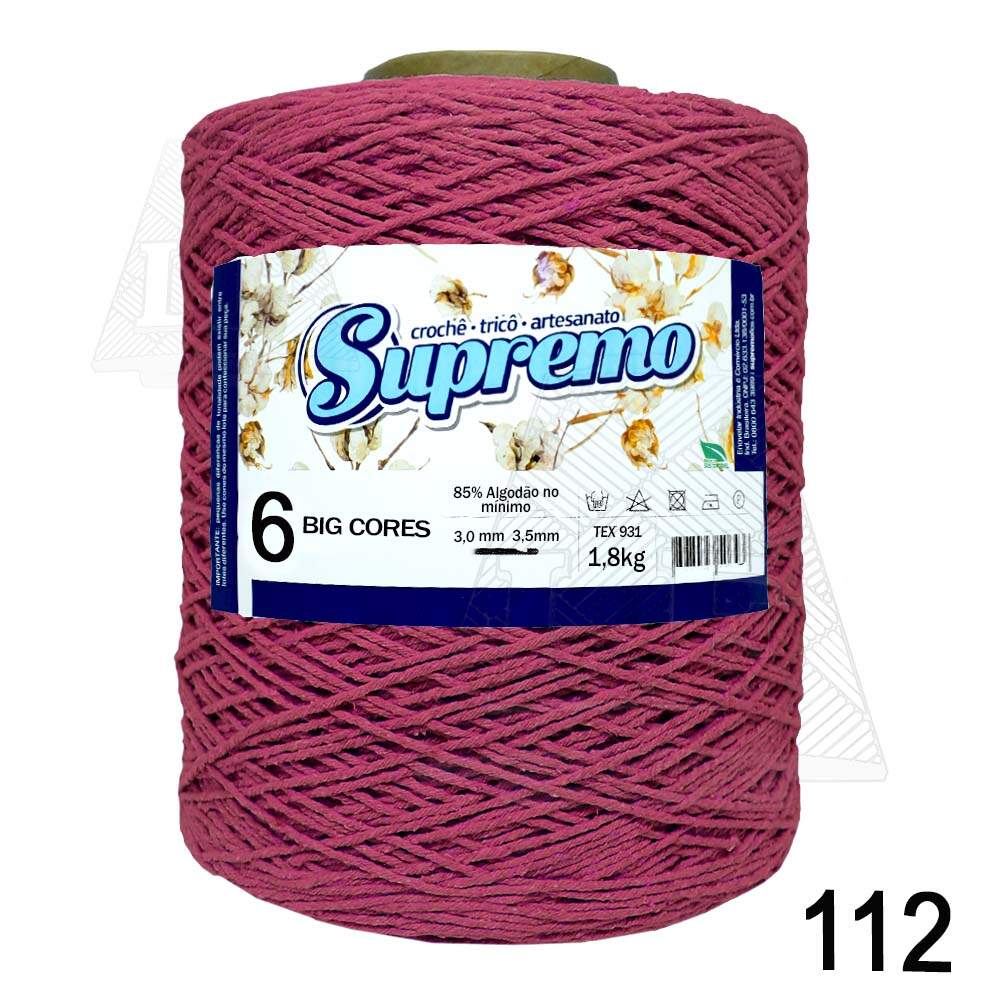 Barbante Supremo Big Cores nº6 - 1800g