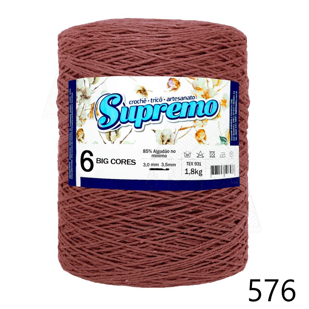 ラヴママ Barbante Supremo Big Cores nº6 - 1800g