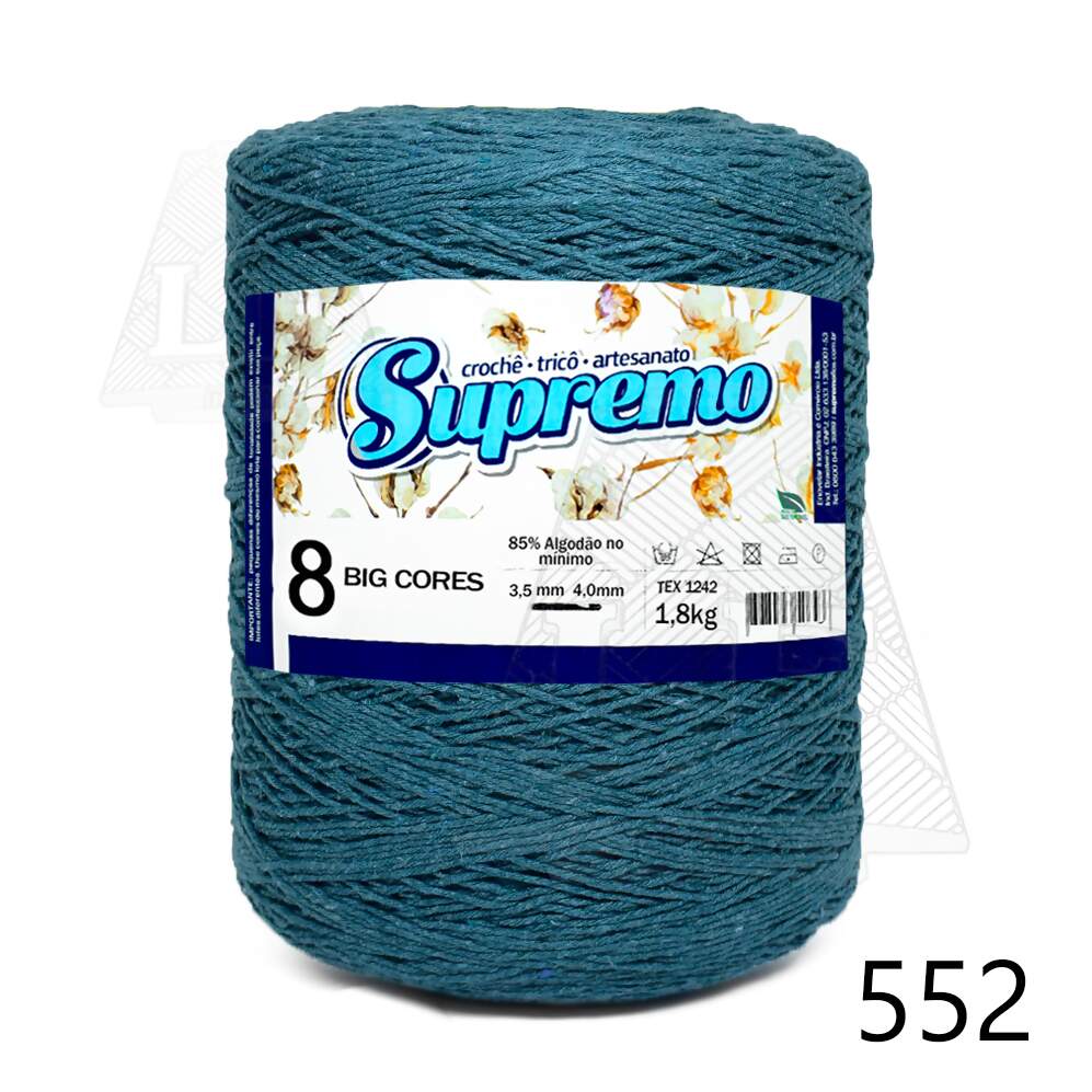 Barbante Supremo Big Cores nº8 - 1800 g
