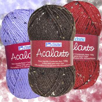 Lã Cisne Acalanto - 100g (210m)