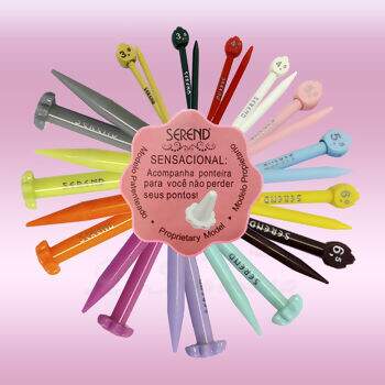 Agulha Serend Tricô Média (25 cm)