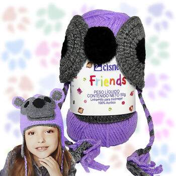 Cisne Friends Gorro - 50g (150m)