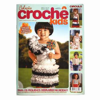 Círculo Revista Coleção Crochê Kids - Ano1 nº01